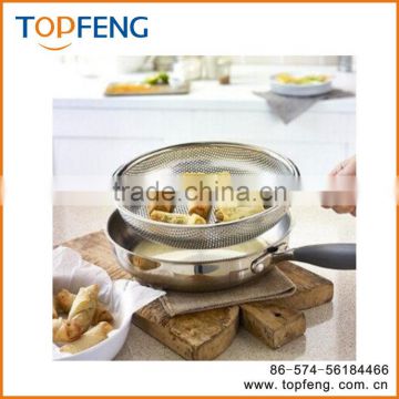 shallow frying basket , FRY BASKET,oil strainer
