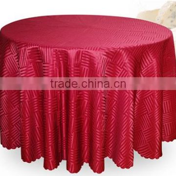 hotsale mahogany jacquard table cloth for hotel restaurant weddings