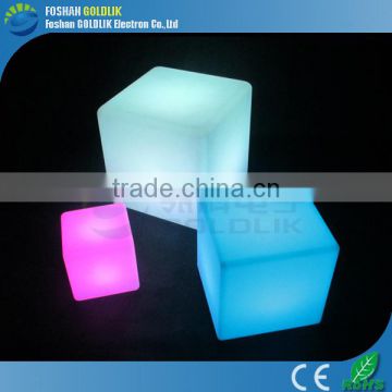 Design illuminated LED mood lights cubes GKC-040RT