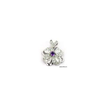 Sell 925 Sterling Silver Pendant  with Cz Stone