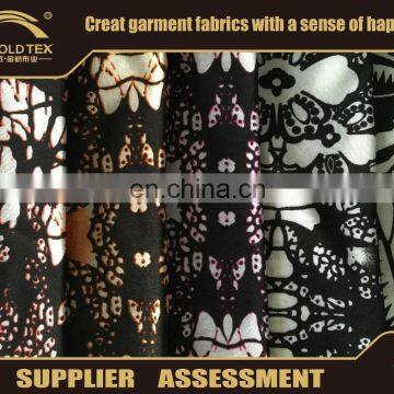 2016 new FDY fabric trans-printed fabric in keqiao fullgold