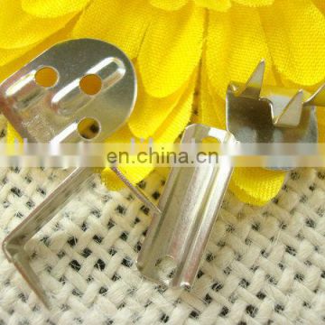 good quality trousers metal hook button