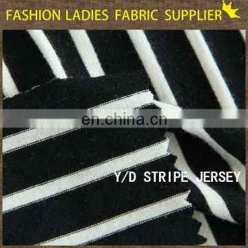 new!!polyester mesh jersey fabric Y/D stripe jersey jersey composition fabric
