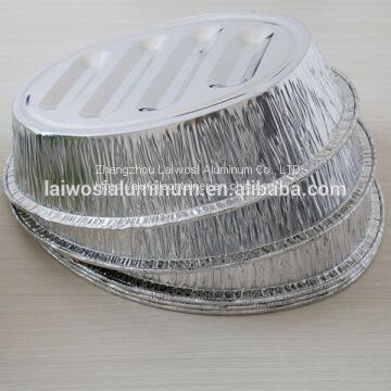 Buy Wholesale China Aluminum Foil Container Baking Trays/plates  Environmental Household Disposable Oval Turkey Plates & Aluminum Foil Tray  at USD 5