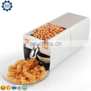 Widely Used Mini oil pressing machine soybean home use oil pressers cold peanuts electric stainless steel oil press machine