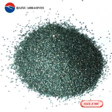 Green silicon carbide 99C SiC grit F30 F36 F40 F46 from China