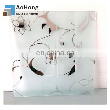 Embossed Glass , Glass Partition for Kitchen