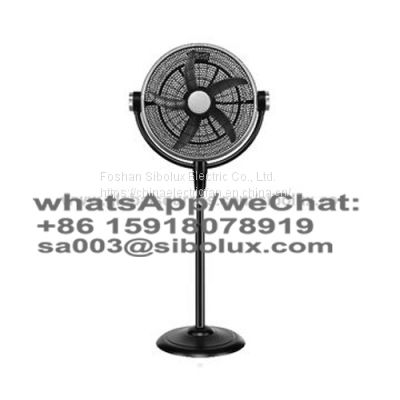20 inch electric plastic box stand fan with rotary switch/standing fan