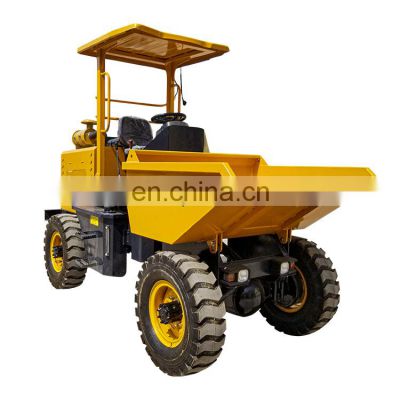 mini wheeled farm tractor dumper mini dumper 4x4