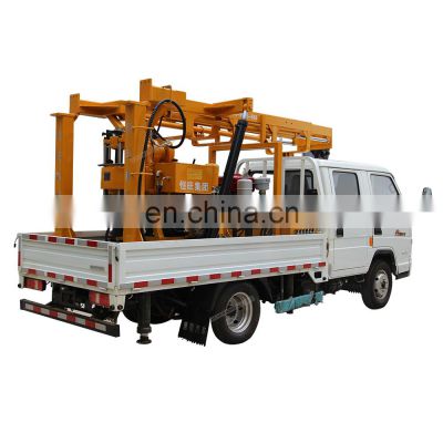 China truck mounted water well drilling rig price