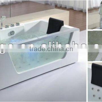 2013 new bathtub AM196 for two persons with glass panel