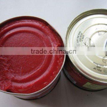 easy open tin lid canned goods 850gm*12tins 28-30%