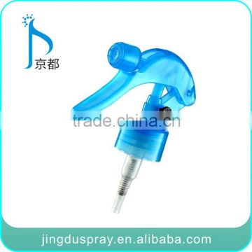 hyaline light blue Plastic trigger sprayer bottle mini bottle sprayers