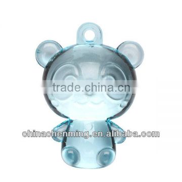 fashion and cute decorative acrylic panda beads