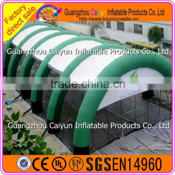 Best quality 0.55mm PVC tarpaulin customized inflatable tent, inflatable tent for sale