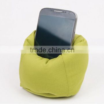 bean bag mobile phone holder