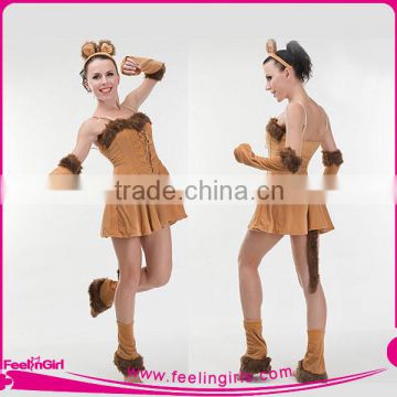 No MOQ Wholesale Price Sexy Adult Lion Women Costume