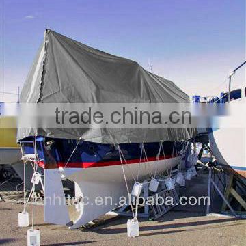 100%Polyester Resuable PVC Boat Top Cover