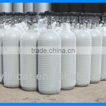 small seamless steel oxygen cylinder