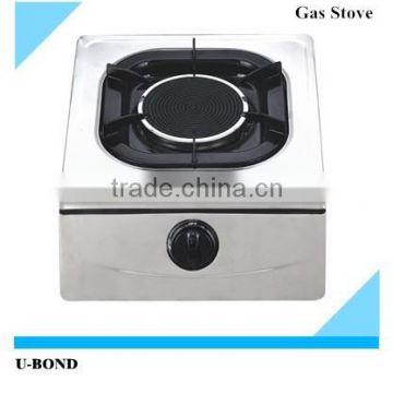 Single burner gas cooktop