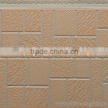 decorative insulated exterior wall siding panel/foam filled wall panels/facade panel