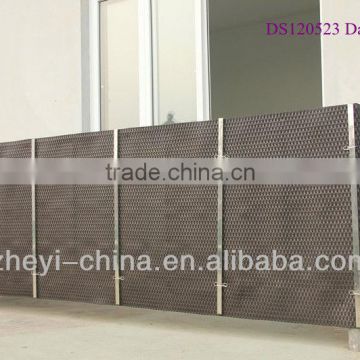 Balcony protection cover mat -synthetic rattan