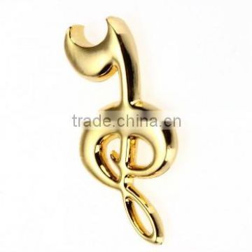 High quality music high notes bottle opener with gold