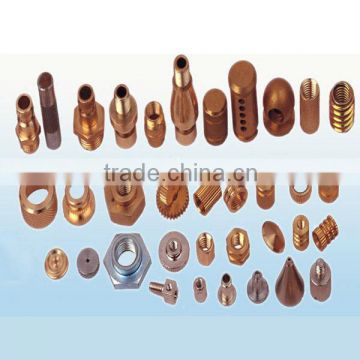 Customize high precision cnc machining copper parts
