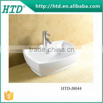 HTD-J8044 Bathroom Ceramic Countertop Shampoo Basin