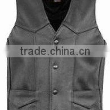 (Super Deals) Leather Vest
