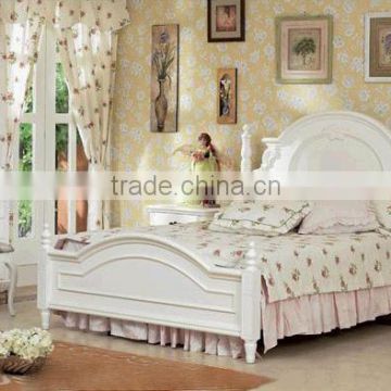 2015 white design modern wood fashion bedroom furniture
