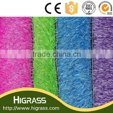 Synthetic Colored Grass Water Proof High Quality