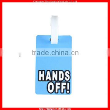 Very cheap HANDS OFF bulk luggage tag (MYD-LT6666)
