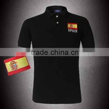 Custom design classic 65/35 CVC wholesale 200 gsm polo t-shirt supplier