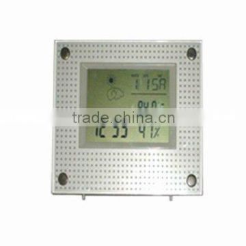 Weather station LCD clock
