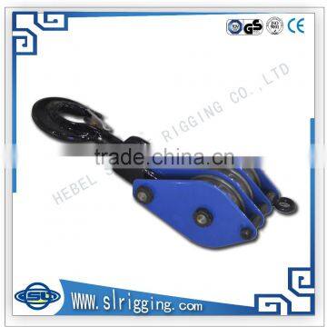 New design Heavy Type Champion sheave Snatch Block with Hook