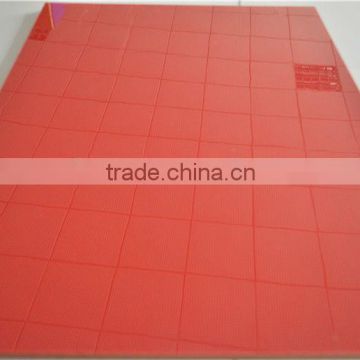 bright red Acrylic Covered MDF Board