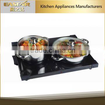 electrical food warm tray top plate dim.535*420mm cheap price warming tray