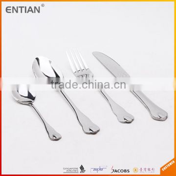Used restaurant dinnerware flatware set cutlery set stainless steel