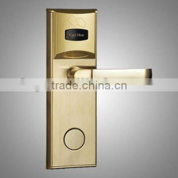 RFID card door lock with stainless steel for low temprature use hotel door lock K-3000G1B