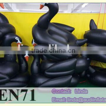Black Inflatable Framingo Float For Sale