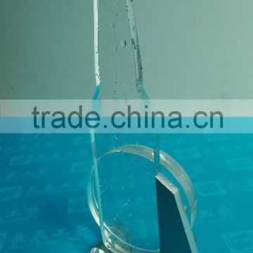 hot sale clear custom acrylic product with bottled shape made in China OEM factory