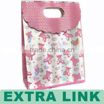 Lovely Art Paper Ladies' Trinkle Lace Gift Shopping Bag