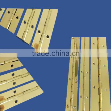 brass material piano hinges wtih 25mm,30mm,38mm,50mm width
