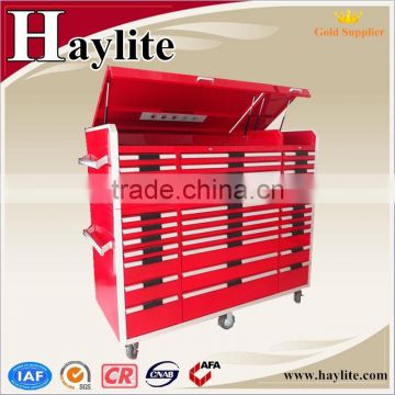 Heavy Duty Chinese supplier drawers steel tool chest with casters