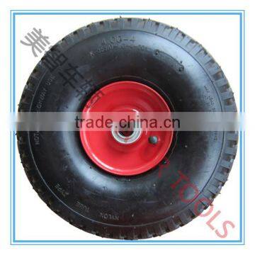 11 inch pneumatic rubber wheel 400-4 for hand truck