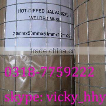 Factory welded wire mesh galvanized welded wire mesh panel