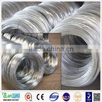 soft hot dip galvanized wire / 500 kg coil galvanized wire