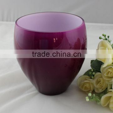 handblown colored glass vases, glass vase wholesalse