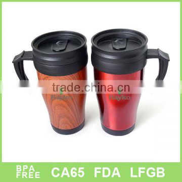 Promotion design Double wall stainless steel mug